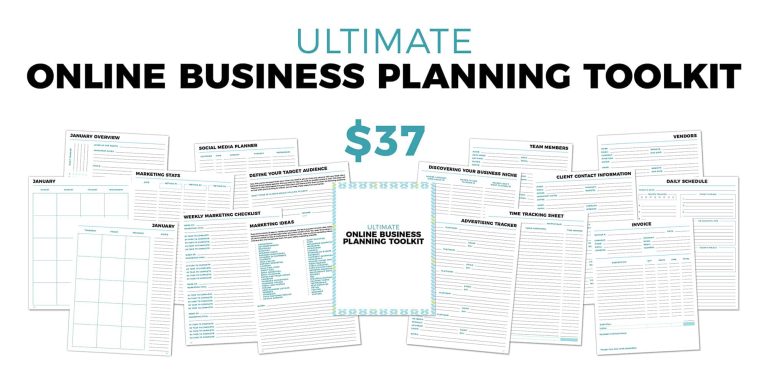 Ultimate Online Business Planning Toolkit