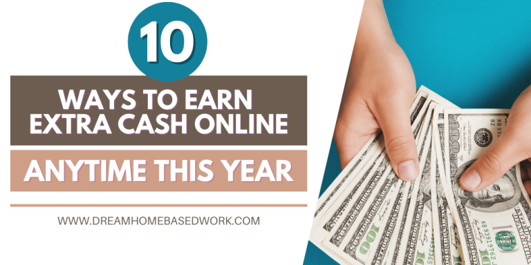How to Earn Extra Cash Online in 10 Ways Any Time of the Year