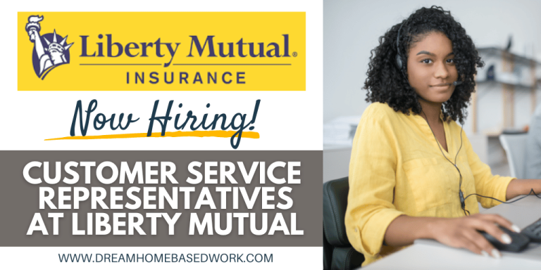 Liberty Mutual is Hiring Work-at-Home Customer Service Reps!