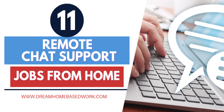 Top 11 Remote Chat Support Opportunities You Can Do from Home