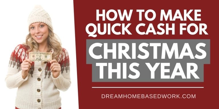 10 Ways To Make Quick Cash for Christmas This Year