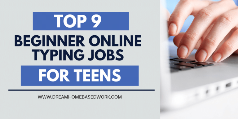 Top 9 Beginner Online Typing Jobs for Teens