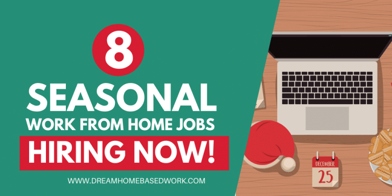 How To Find Seasonal Work from Home Jobs During The Holidays