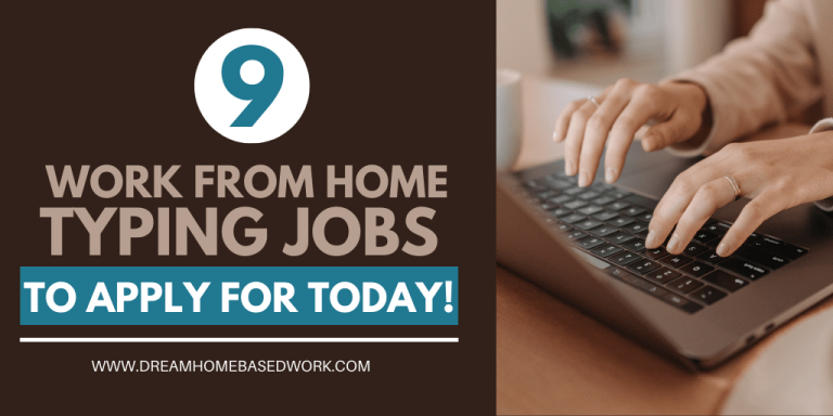 9 Online Typing Work from Home Jobs to Apply for Today!