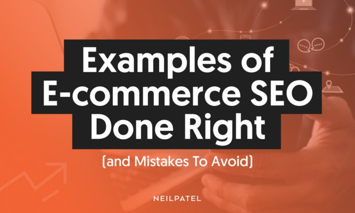 3 Examples of E-commerce SEO Done Right