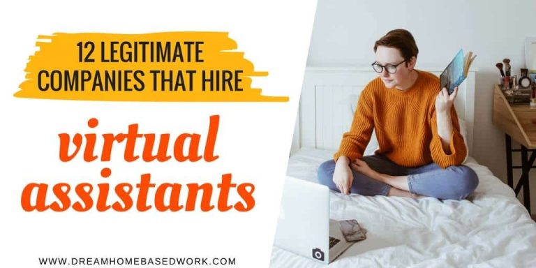 12 Legit Companies That Hire Work from Home Virtual Assistants